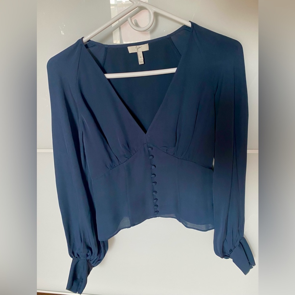 Joie Blouse navy, size 0